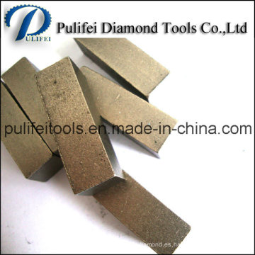 Segmento de pulido de piso de concreto diamante para almohadilla de metal trapezoidal